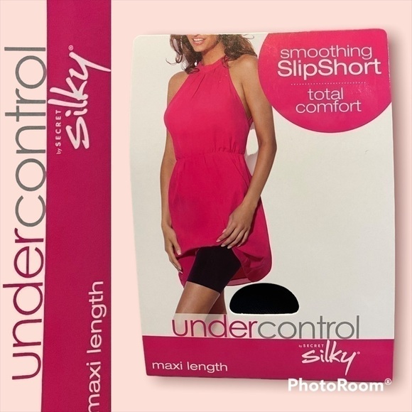 🛍️ Nwt (L/XL) Secret Silky, Smoothing SlipShort - Picture 1 of 5